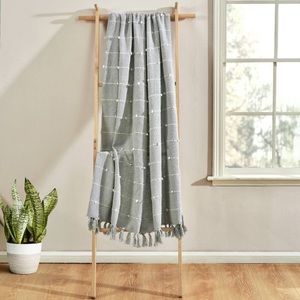 Lush Decor Cotton Woven Throw Blanket